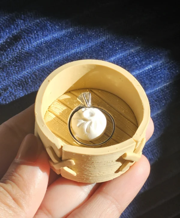 Bamboo Ring Holder