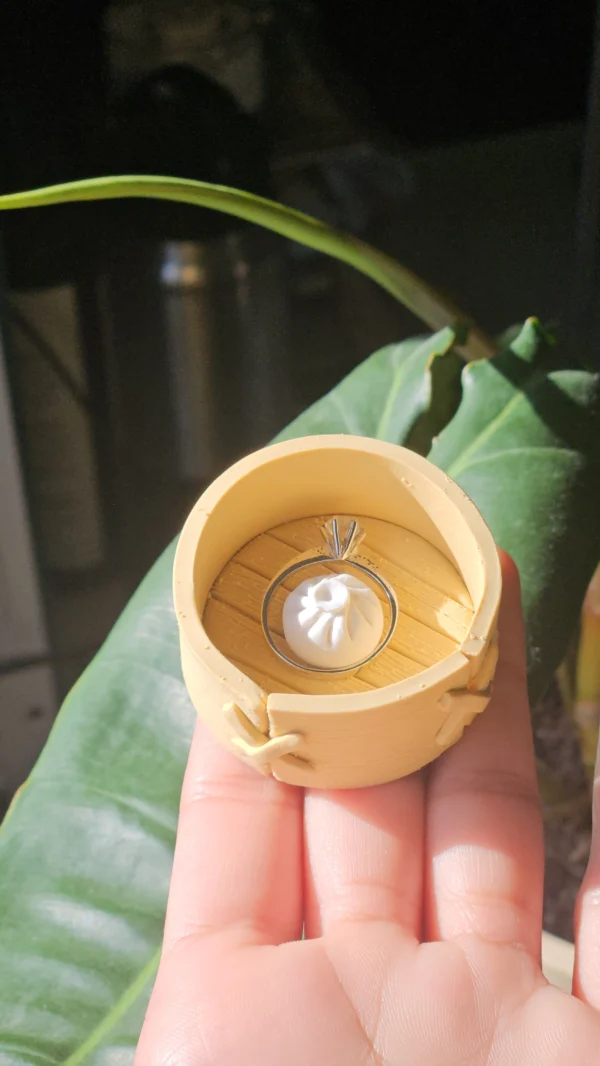 Bamboo Ring Holder